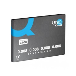 Uniq Klasikiniai prezervatyvai Estra Thin No Latex 3 vnt