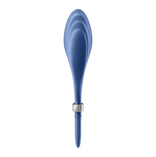 Satisfyer Vibreeriv peeniserõngas Duelist Blue