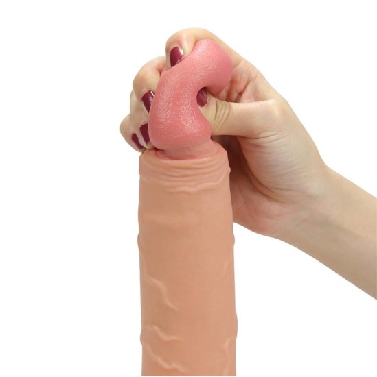 Lovetoy Siksna ar regulējamu dobu dildo 8.5