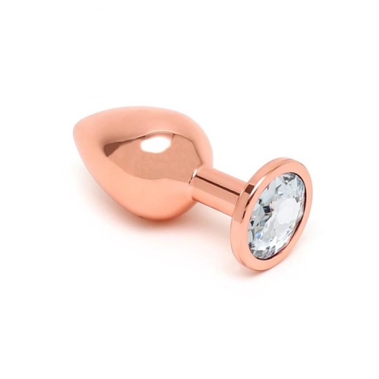 Rimba Toys Pisa Butt Plug with Jewel Pisa Rose Gold