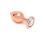 Rimba Toys Pisa Butt Plug with Jewel Pisa Rose Gold