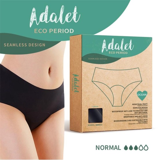 Adalet Eco Period Okeāna menstruālās biksītes parastas