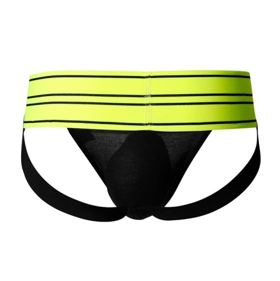 Cut4Men C4M15 Rugby Jockstrap Neon Lime