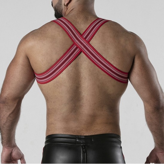 Locker Gear ARN?S CORPORAL BACKROOM HARNESS L VERMELHO - 46 3XL