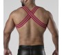 Locker Gear ARN?S CORPORAL BACKROOM HARNESS L VERMELHO - 46 3XL