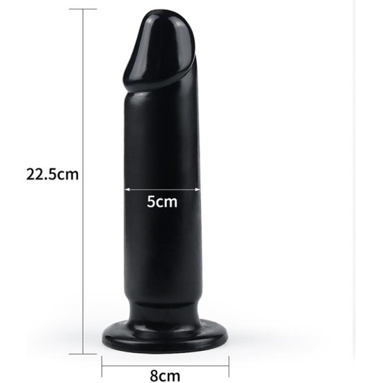 Lovetoy Dildo King Sized 9.25 Black