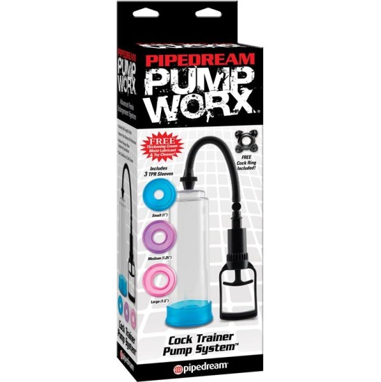 Pumpworx Pump Worx Cock Trainer sūkņu sistēma