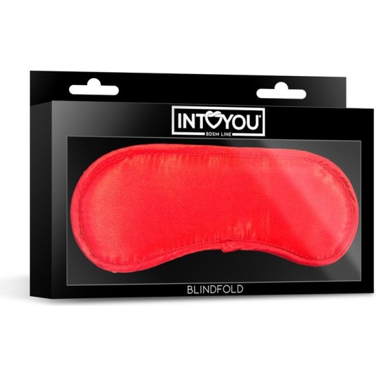 Intoyou Bdsm Line Satin Blindfold Red