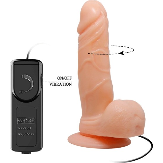 Baile Vibrators BAILE - PRIME REALISTIC DONG NATURAL REALISTIC DILDO