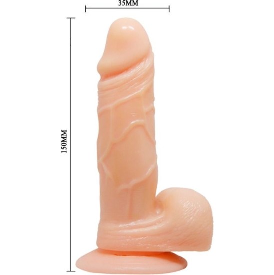 Baile Vibrators BAILE - PRIME REALISTIC DONG NATURAL REALISTIC DILDO