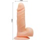 Baile Vibrators BAILE - PRIME REALISTIC DONG NATURAL REALISTIC DILDO