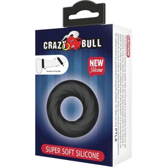 Crazy Bull SUPER MINKŠTAS SILIKONINIS ŽIEDAS