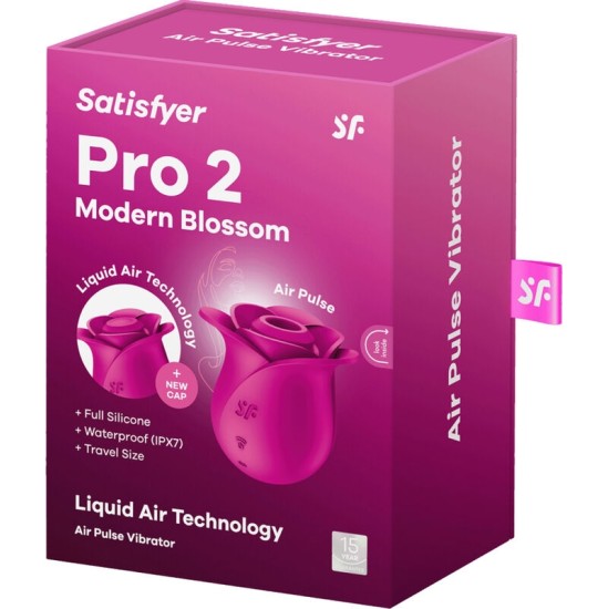 Satisfyer Air Pulse SATISFYER - AIR PULSE PRO 2 MODERN BLOSSOM VIBRATOR