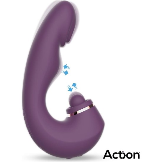 Action Turis Soft Hitting Ball with G-Spot Pulsation and Vibration