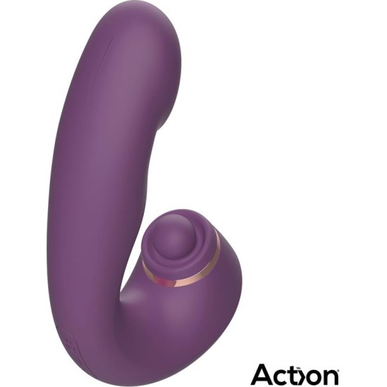 Action Turis Soft Hitting Ball with G-Spot Pulsation and Vibration