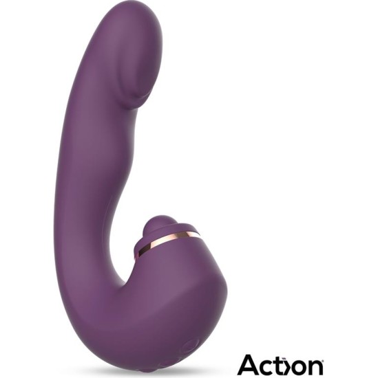 Action Turis Soft Hitting Ball with G-Spot Pulsation and Vibration