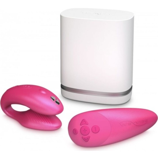 We-Vibe KORA VIBRATORS PĀRIEM AR SQUEEZE CONTROL PINK