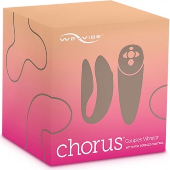 We-Vibe KORA VIBRATORS PĀRIEM AR SQUEEZE CONTROL PINK