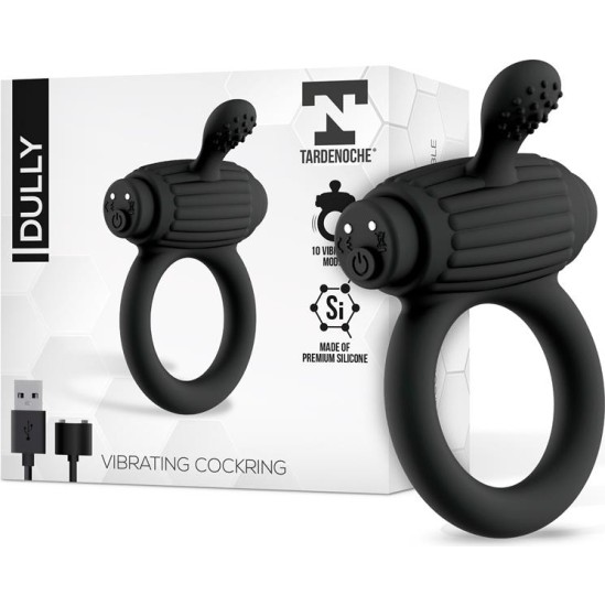 Tardenoche Dully Vibrating Penis Ring Silicone Magnetic USB