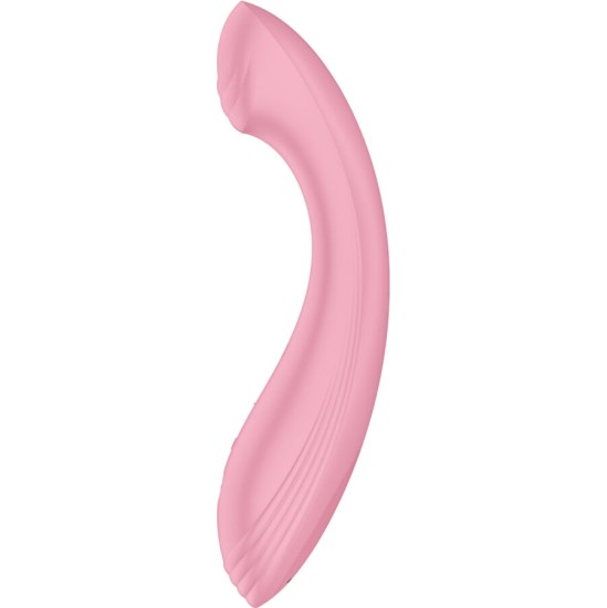 Satisfyer Vibrator SATISIFYER - G-FORCE VIBRATOR G-SPOT STIMULIATORIUS ROŽINĖ