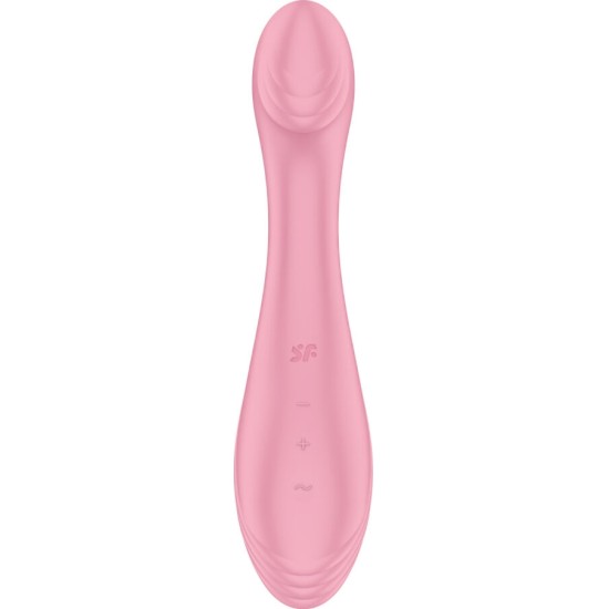 Satisfyer Vibrator APMIERINĀTĀJS - G-FORCE VIBRATOR G-SPOT STIMULĀTORS ROZĀ