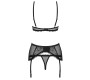 Obsessive Sets OBSESSIVE - BASITTA THREE PIECES SET S/M