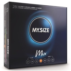 My Size Mix ПРЕЗЕРВАТИВЫ 57 ММ 28 ЕДИНИЦ