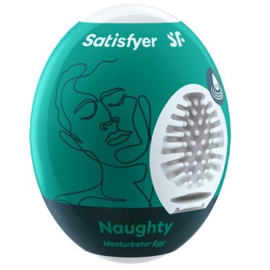 Satisfyer Eggs APMIERINĀTĀJS - NEKLĀTĀ MASTURBATORA OLA