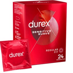 Durex Condoms DUREX - MĪKSTS UN JŪTĪGS 24 VIENĪBAS