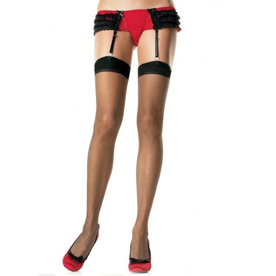 Leg Avenue Hosiery LEG AVENUE MELNAS ZEĶbikses