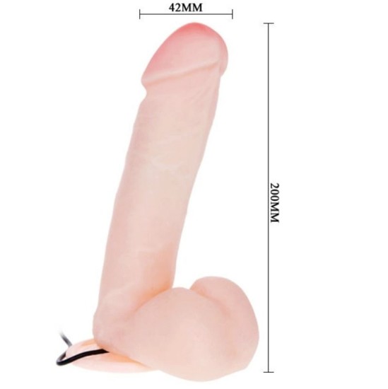 Baile Vibrators DONG REALISTIC SILICONE DILDO 20 CM