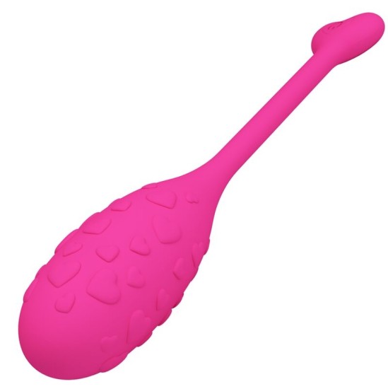 Pretty Love Smart PRETTY LOVE – PROGRAMOS KONTROLIUOJAMAS PINK FISHER VIBRATING EGG