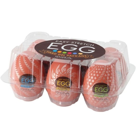 Tenga HARD BOILED MASTURBATOR EGG PACK 6 UNITS