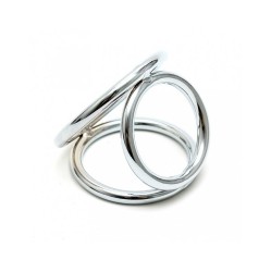 Bondage Play Треугольные кольца для члена и шариков