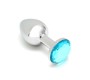 Rimba Toys Metal Butt Plug Sofia Blue Jewel