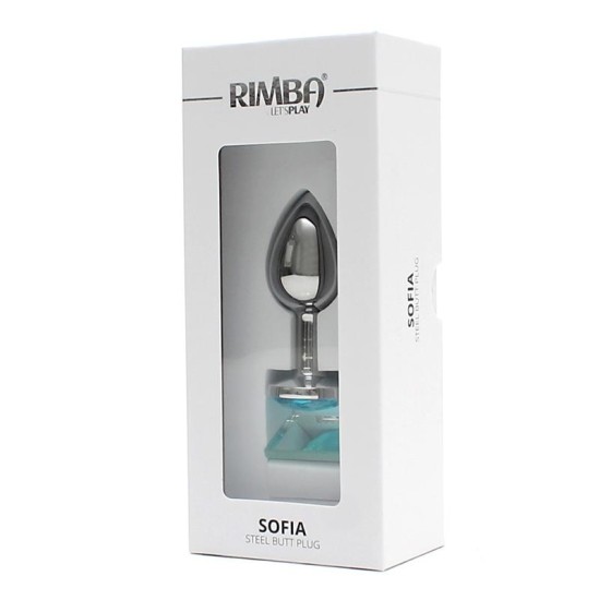 Rimba Toys Metāla kontaktdakša Sofia Blue Jewel