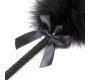 Latetobed Bdsm Line Feather Tickler with Bow 25 cm Black