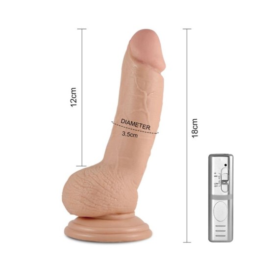 Lovetoy Dildo Real Extreme su vibracija 7