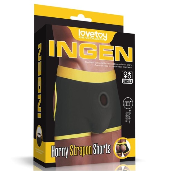 Lovetoy Underpants/Boxer Shorts Horny Size M/L Unisex