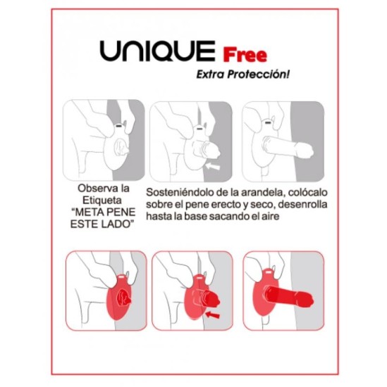 Uniq Free Condoms without Latex 3 Units