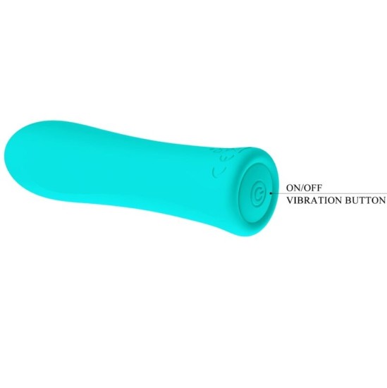 Pretty Love Flirtation PRETTY LOVE - ALFREDA SUPER POWER VIBRATOR AQUA GREEN