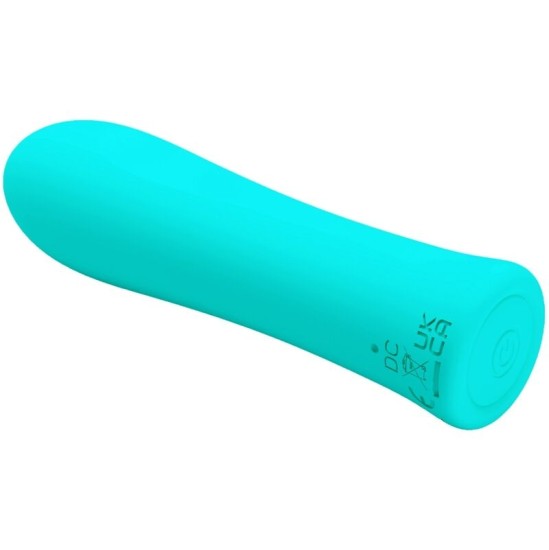 Pretty Love Flirtation PRETTY LOVE - ALFREDA SUPER POWER VIBRATOR AQUA GREEN