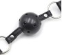 Ohmama Fetish BALL GAG WITH VENTS AND NIPPLE CLAMPS