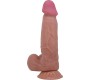 Pretty Love High Grade PRETTY LOVE - BĪDĀMĀS ĀDAS SĒRIJA REĀLISTS DILDO AR BŪDĪGU BRŪNU ĀDAS SŪCĒŠANU 20,6 CM