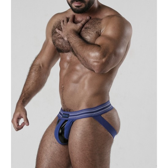 Locker Gear JOCKSTRAP BACKROOM BOTTOMLESS AZUL - 44 XXL