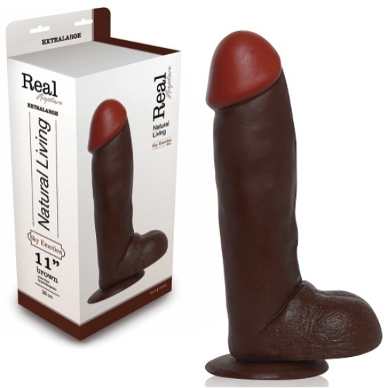 Toyz4Lovers REAL RAPTURE SKY EMOTION REALISTIC DILDO 11'' BLACK