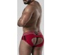 Locker Gear CUECA BACKROOM BOTTOMLESS VERMELHA - 46 3XL