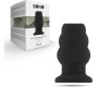 Sono N?49 SMALL HOLLOW TUNNEL BUTT PLUG BLACK