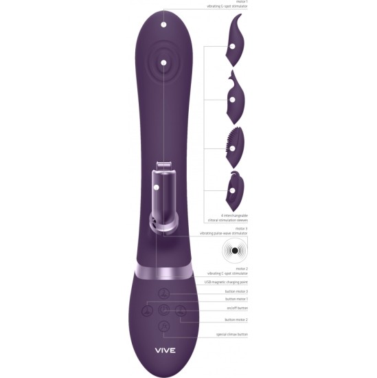 Vive TESTER ETSU VIBRATOR PURPLE