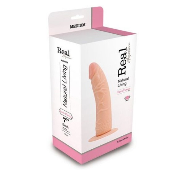 Toyz4Lovers REAL RAPTURE EARTH FLAVOUR REALISTIC VIBRATOR 7'' WHITE